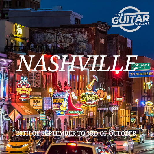 Guitar retreat in Nashville - 28th Sept to 3rd Oct